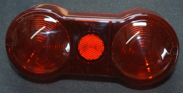 Rücklichtglas T GT für Zweibirnenrücklicht