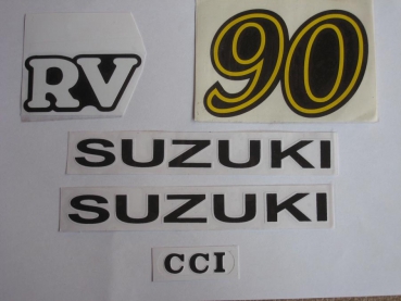 Dekorsatz Embleme RV 90 Komplettsatz