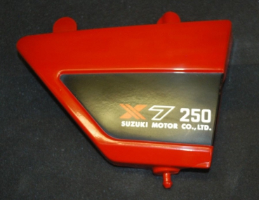 Seitendeckel X7 rot rechts Einzelstück