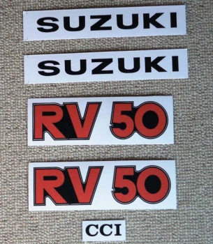 Embleme Dekorsatz RV 50 Komplettsatz