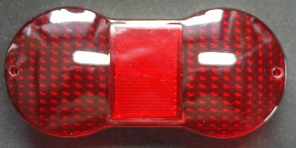 Rücklichtglas GT für Einbirnenrücklicht Nachproduktion