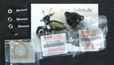 Lehrlaufschalter Deckel, Dichtung u Verschraubungen RV 50  RV 90