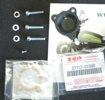 Preview: Lehrlaufschalter Deckel, Dichtung u Verschraubungen RV 50  RV 90