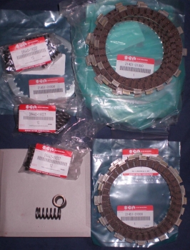 Kupplungslamellen + Federn + Stahlscheiben RV 90