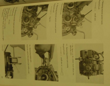 Reparaturanleitung Werkstatthandbuch RV 50