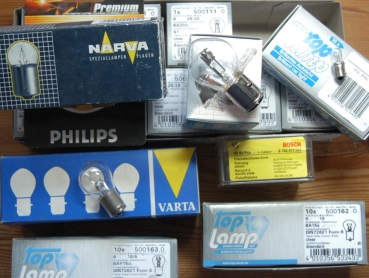 Glühlampe Birne Armaturen 12V   2Watt