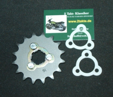 Ritzel Sicherungsblech GT550  GT380 mit Schrauben