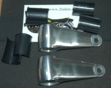 Lampenhalter Aluminium poliert