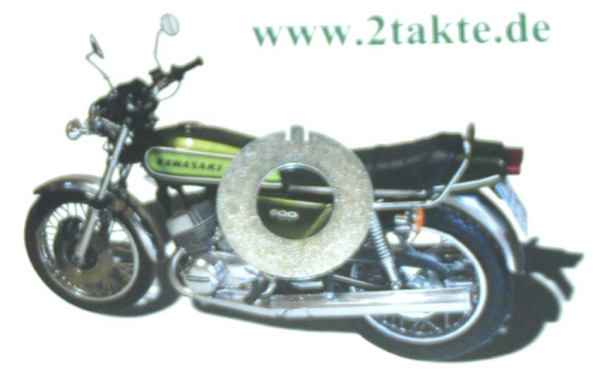 Ritzelsicherung Blech Kawasaki