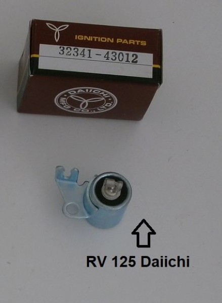 Zündkondensator Kondensator RV 90 50 , Halter links