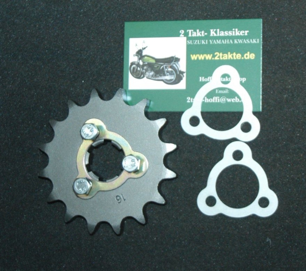 Ritzel Sicherungsblech GT550  GT380 mit Schrauben