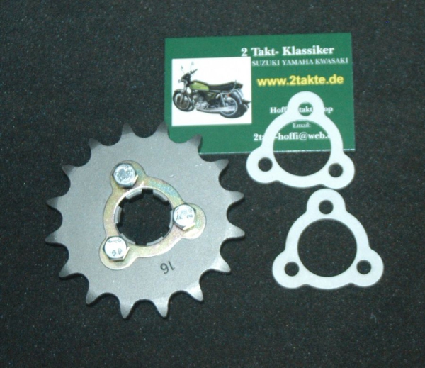 Ritzel Sicherungsblech GT550  GT380 mit Schrauben
