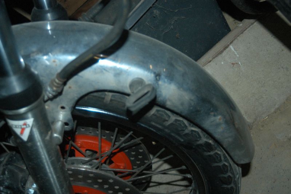 Schutzblech GT750B zum Aufarbeiten
