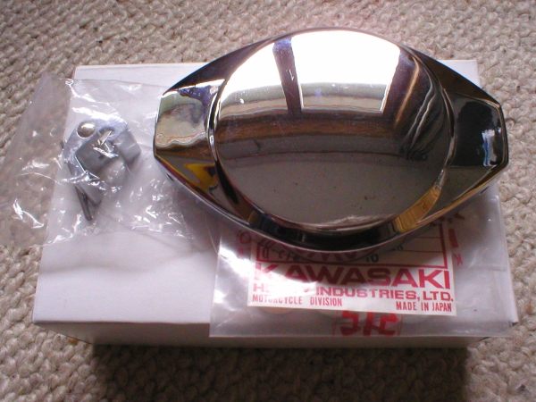 Tankdeckel Chrom KAWASAKI
