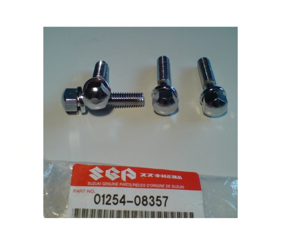 Chromschraube M8x1,25 x 30  T500 350 250 T20  4 Stück