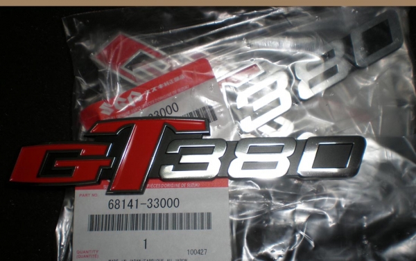 Emblem GT 380 Seitendeckelemblem